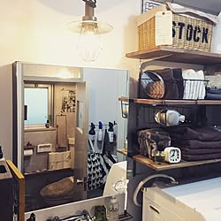 バス/トイレ/後藤照明/中古住宅/塩系インテリアの会/築41年中古マンション...などのインテリア実例 - 2017-01-22 09:53:16