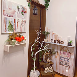 ウォールディスプレイ/暮らしを楽しむ/インスタやってます♡/インテリア/雑貨...などのインテリア実例 - 2020-08-25 21:57:19