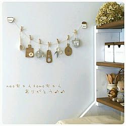 キッチン/18.5.29/迷走系インテリア/ぶらりん同好会/お友だちの作品♡...などのインテリア実例 - 2018-05-29 12:12:49