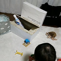 東横線 電車好き 電車 手作りおもちゃ 牛乳パック などのインテリア実例 21 09 25 21 58 27 Roomclip ルームクリップ