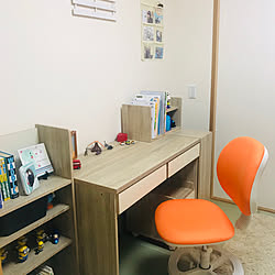 小学生男子/おかたづけ育/片付けやすい部屋づくり/和室を子供部屋に/学習机...などのインテリア実例 - 2020-06-29 12:21:43