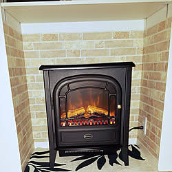 薪ストーブ風のインテリア実例 Roomclip ルームクリップ