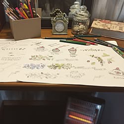 ドレッサーデスクのインテリア実例 Roomclip ルームクリップ