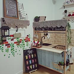 Ikea ままごとキッチンリメイクのインテリア実例 Roomclip ルームクリップ Ikea ままごとキッチンリメイクのインテリア実例 Roomclip ルームクリップ