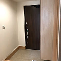 玄関/入り口/建売/狭小を楽しむ/引っ越してまであと少し!/旗竿地...などのインテリア実例 - 2019-02-16 17:37:32