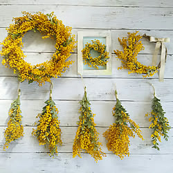 ミモザの刺繍のインテリア実例 Roomclip ルームクリップ