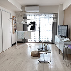 室内干しランドリー用品/ホームコーディ/HOME COORDY/Black&White/monotonelife...などのインテリア実例 - 2019-06-08 14:59:37