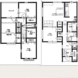 部屋全体/間取りって難しい/間取り図/建売り一戸建て/建売...などのインテリア実例 - 2018-09-23 16:30:56