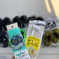 セリア/磨いて磨いて磨きます/断捨離できなかったもの/部屋全体/スニーカー...などのインテリア実例 - 2019-05-02 16:17:52