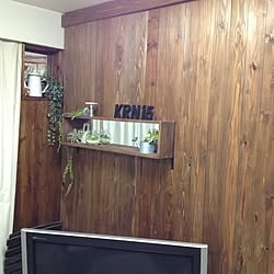リビング/アルファベットオブジェ/DIY/猫と暮らすマンション/マンション大規模修繕中...などのインテリア実例 - 2017-04-15 19:33:59