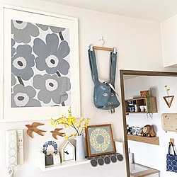 壁紙屋本舗 マリメッコ リサラーソン ミナペルホネン 北欧 などのインテリア実例 19 09 11 10 43 39 Roomclip ルームクリップ