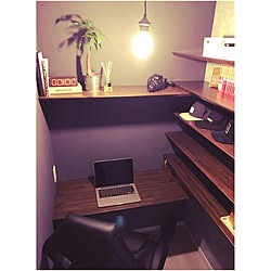 机/MacBook Pro/IKEA/パキラ/男前...などのインテリア実例 - 2016-10-23 09:37:18