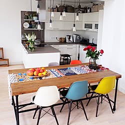 ダイニングテーブル テーブルクロスのインテリア実例 Roomclip ルームクリップ