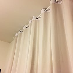 ニトリ ハトメのカーテンのインテリア実例 Roomclip ルームクリップ