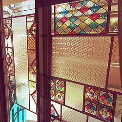 ステンドグラス風のインテリア実例 Roomclip ルームクリップ ステンドグラス風のインテリア実例 Roomclip ルームクリップ