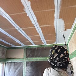 壁/天井/築40年以上/塗装/白い壁/セルフリノベーション...などのインテリア実例 - 2016-01-12 23:09:05