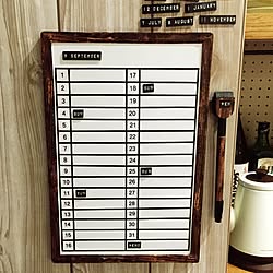 100均 万年カレンダーのインテリア実例 Roomclip ルームクリップ 100均 万年カレンダーのインテリア実例 Roomclip ルームクリップ