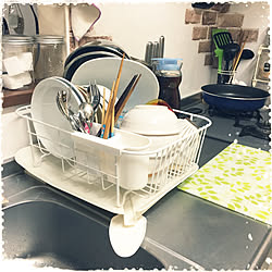 キッチン/フランフラン/コメントお気づかいなく♥︎/セリア/3CIONSのインテリア実例 - 2018-09-23 20:09:04