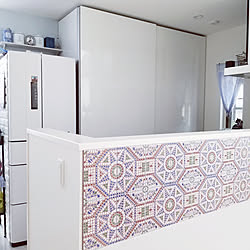 DIY/IKEA/PAX/PAXをKitchenに/白が好き♡...などのインテリア実例 - 2018-09-26 17:24:37