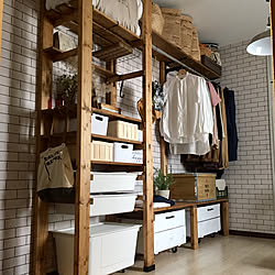 Ikea 壁面収納のインテリア実例 Roomclip ルームクリップ