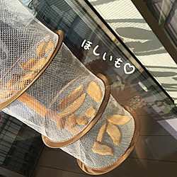 2020.1.20☀️/ウッドデッキ/ベジタブル&フルーツドライネット/スリコ/3COINS...などのインテリア実例 - 2020-01-20 22:05:01