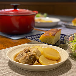 シティベーカリー/スタジオM/テーブルコーデ/食器/晩ご飯...などのインテリア実例 - 2020-07-14 07:12:47
