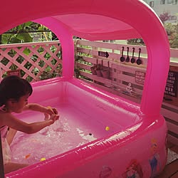 バス/トイレ/プール/ウッドデッキDIY /バストイレではないけど…/夏...などのインテリア実例 - 2016-08-06 13:28:29