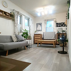 部屋全体/ミックスインテリア/北欧好き/アイアン雑貨/インダストリアル風...などのインテリア実例 - 2020-08-30 18:31:24