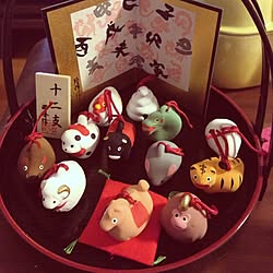 干支の置物のインテリア実例 Roomclip ルームクリップ