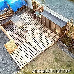 ガーデニング 廃パレットのインテリア実例 Roomclip ルームクリップ