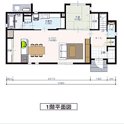 Ldk18畳のインテリア実例 Roomclip ルームクリップ