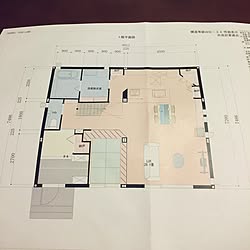 部屋全体 セキスイハイム Bj Basic 間取り図 注文住宅のインテリア実例 16 09 11 22 36 Roomclip ルームクリップ