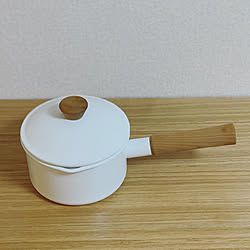 ホーロー/ソースパン/野田琺瑯 ホワイトシリーズ/野田琺瑯/キッチングッズ...などのインテリア実例 - 2020-11-10 17:50:57