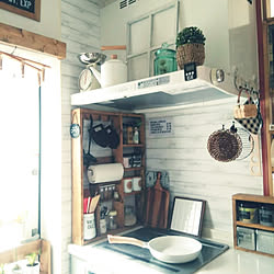 キッチン/LIMIA→akkiii/DIY/instagram→akkiii46/minne→akkiii46...などのインテリア実例 - 2018-08-14 09:31:22