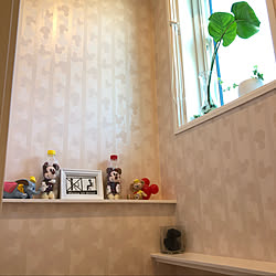 トイレサイン ディズニー大好き ナチュラル ディズニー バス トイレのインテリア実例 04 28 21 42 59 Roomclip ルームクリップ