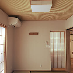 網代天井のインテリア実例 Roomclip ルームクリップ