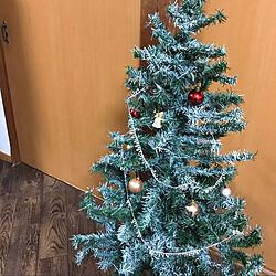 クリスマスツリー120cm/カリフォルニアスタイル/DIY/ダイソー/カフェ風インテリアを目指して...などのインテリア実例 - 2019-12-01 21:52:17