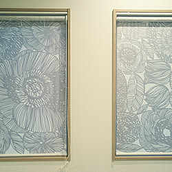 マリメッコ ロールスクリーンdiyのインテリア 手作りの実例 Roomclip ルームクリップ