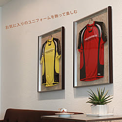 ニトリの額縁 Tシャツを飾るのインテリア実例 Roomclip ルームクリップ