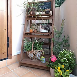 ニトリ プランター台のインテリア実例 Roomclip ルームクリップ