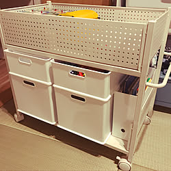 おもちゃ収納 ニトリインボックスのインテリア実例 Roomclip ルームクリップ