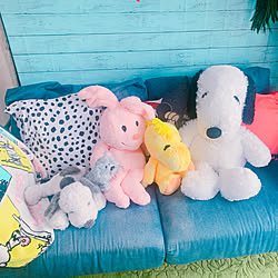 ウッドストック ぬいぐるみ いっぱいのインテリア実例 Roomclip ルームクリップ