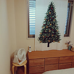 壁/天井/クリスマス/すっきり暮らしたい/シンプル/マンションインテリア...などのインテリア実例 - 2019-11-23 14:46:21