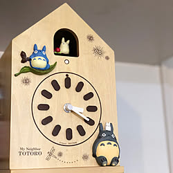 キッチン/時計/トトロの時計/カッコー時計/二世帯住宅...などのインテリア実例 - 2018-02-28 22:41:15