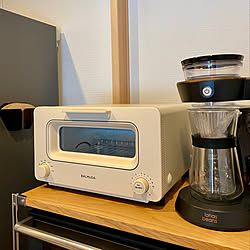 コーヒーメーカー/KEYUCA/お気に入りアイテム/キッチン収納/トースター...などのインテリア実例 - 2020-10-04 15:08:51