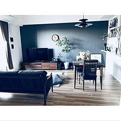 部屋全体/マンション/中古マンション/夫婦二人暮らし/ベニワレン風ラグ...などのインテリア実例 - 2018-05-04 18:38:00