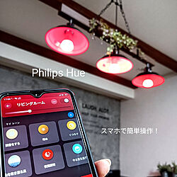 Philips Hue/スマート家電/Philips Hueアンバサダー/照明/リビング照明...などのインテリア実例 - 2022-05-17 21:36:50