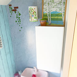 ニトリ 壁紙の代わりに布の商品を使ったおしゃれなインテリア実例 Roomclip ルームクリップ