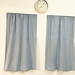 リビング 切りっぱなしのリネンカーテン つっぱり棒カーテン リネン生地 Okadaya などのインテリア実例 16 06 11 08 40 54 Roomclip ルームクリップ