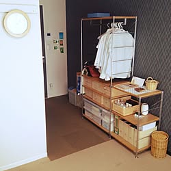 一人暮らし/1K/無印良品/シンプル/セリア...などのインテリア実例 - 2016-09-03 13:27:29